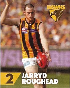 2016 Hawthorn Junior Members Stickers #NNO Jarryd Roughead Front